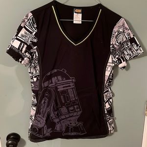 Star Wars R2D2 Scrub Top